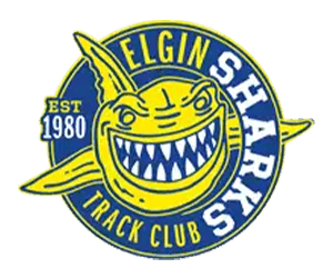 Elgin Sharks Track Club logo