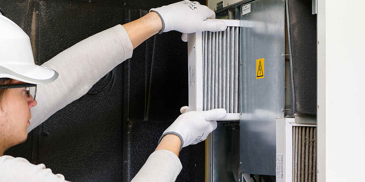 how does a high-efficiency furnace work